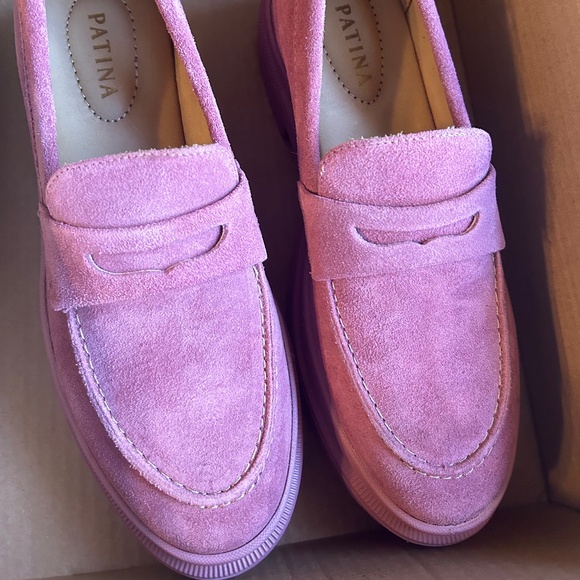 Portland Leather Chunky Pink Loafer - Picture 1 of 5